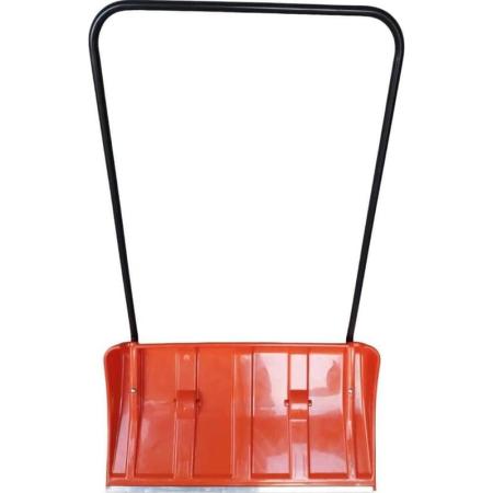 LWI Скрепер пластиковый на колесиках №4 элитный, морозостойкий (оранжевый) -Ск№4 LWI-Ск4