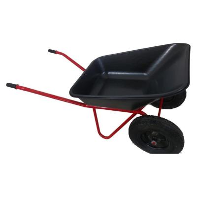 LWI Тачка строительная 120л. 250кг "Премиум" 2-х колесная полимерное корыто 120x2PROFI LWI120х2PROFI