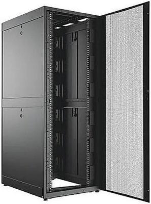 Шкаф коммутационный C3 Solutions (C3.RF4809) напольный 48U 800x1200мм пер.дв.перфор. задн.дв.перфор. 2 бок.пан. направл.под закл.гайки 1400кг черный