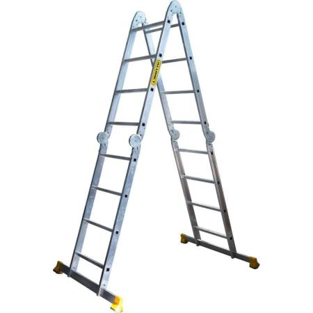 Алюмет Лестница-трансформер. 4 секции по 4 ступени 4*4 TW1 444