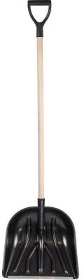 Cicle Лопата снеговая "Купец" с деревянным черенком и V-ручкой 4607156362875