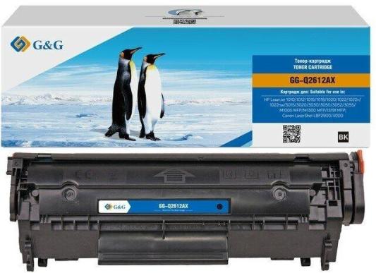 Картридж G&G GG-Q2612AX 3000стр Черный