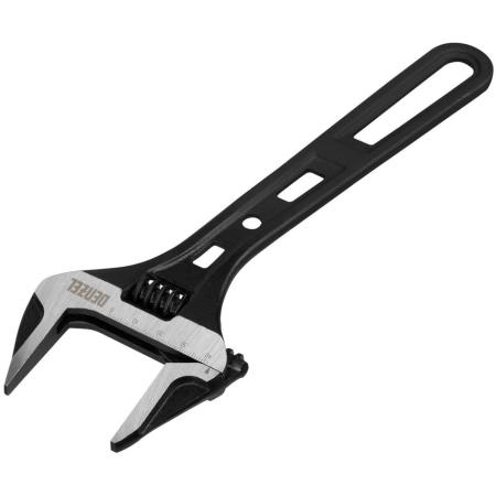 Ключ разводной, 250 мм, CrV, кованый// Denzel