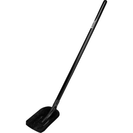 Лопата совковая, 235х285х1430 мм, ребра жесткости, удлиненная, деревянный черенок, LUXE// Palisad