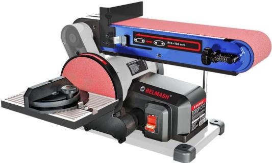Белмаш Станок шлифовальный ленточно-дисковый BELMASH BDG 100/152L S221A
