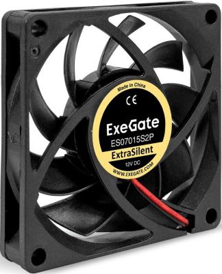 Вентилятор 70 х 70 мм Exegate ES07015S2P 2 pin 1шт