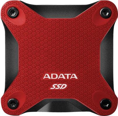Внешний SSD диск 2.5" 1024 Gb USB 3.1 ADATA SD620-1TCRD красный
