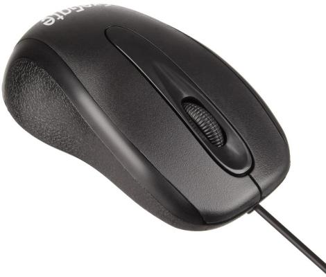 Мышь ExeGate Professional Standard SH-9026 (USB, оптическая, 1000dpi, 3D, 3 кнопки и колесо прокрутки, длина кабеля 1,35м, черная, Color Box)