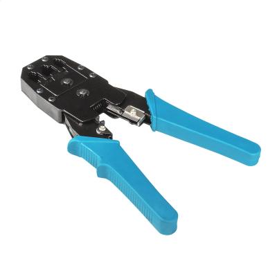 Инструмент ExeGate HT-2007 для обжима RJ-45, RJ-11/12, с инструментом для зачистки в комплекте (монтажный нож для розеток)