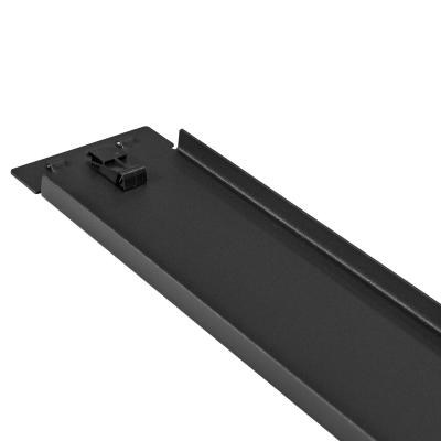 Заглушка (фальш-панель) ExeGate FP19-2UM-TL (19" 2U, металлическая, быстросъемная, цвет черный, RTL)