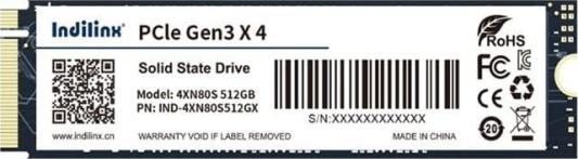 SSD накопитель Indillinx IND-4XN80S512GX 512 Gb PCI-E 3.0 x4
