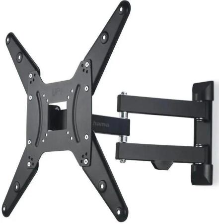 Кронштейн для телевизора Hama 00220824 черный 37"-90" макс.25кг настенный поворот и наклон