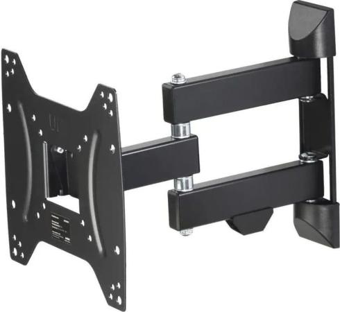 Кронштейн для телевизора Hama 00220822 черный 19"-48" макс.20кг настенный поворотно-выдвижной и наклонный