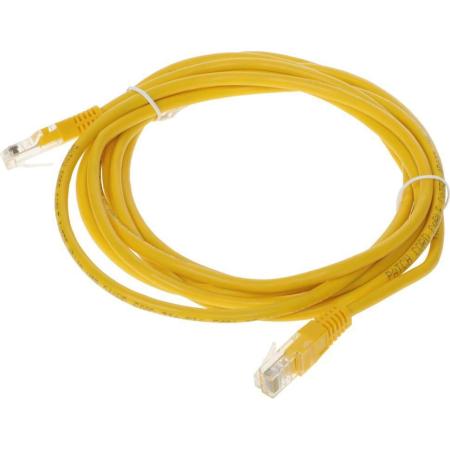 Патч-корд PREMIER ANP511_3M_Y литой (molded), UTP, cat.5E, 3м, 4 пары, алюминий омедненный,  желтый