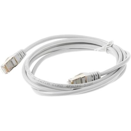 Патч-корд PREMIER PP22-2m литой (molded), FTP, cat.5E, 2м, 4 пары, 26AWG,  алюминий омедненный,  серый