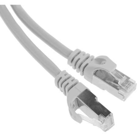 Патч-корд PREMIER PP6-0.5M литой (molded), FTP, cat.6, 0.5м, 4 пары, 24AWG,  алюминий омедненный,  серый
