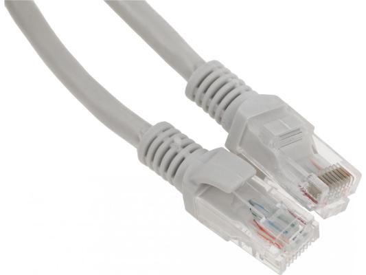 Патч-корд PREMIER PP6U-2M литой (molded), UTP, cat.6, 2м, 4 пары, 24AWG,  алюминий омедненный,  серый