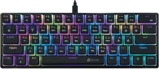 Клавиатура Oklick K763W Black Bluetooth USB