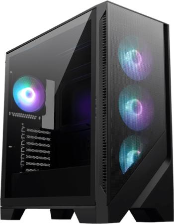 MAG FORGE 320R AirFlow Mid-Tower, ATX, 2xUSB 3.2, Audio I/O, 4x120mm ARGB Fan