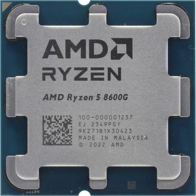 Центральный Процессор AMD RYZEN 5 8600G OEM (Phoenix, 4nm, C6/T12, Base 4,30GHz, Turbo 5,00GHz, RDNA 3.0 Graphics, L3 16Mb, TDP 65W, SAM5)