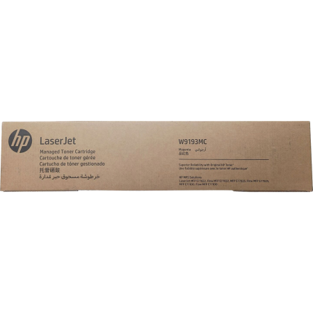 W9193MC Тонер малиновый (28K) HP Magenta Managed LJ Toner Cartridge HP CL J Е77825/ E77424dv/ Е77822