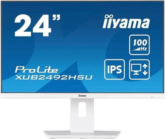 Монитор 23.8" iiYama ProLite XUB2492HSU-W6