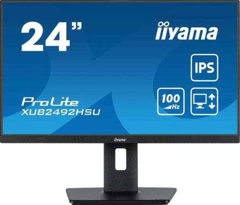 Монитор 23.8" iiYama ProLite XUB2492HSU-B6