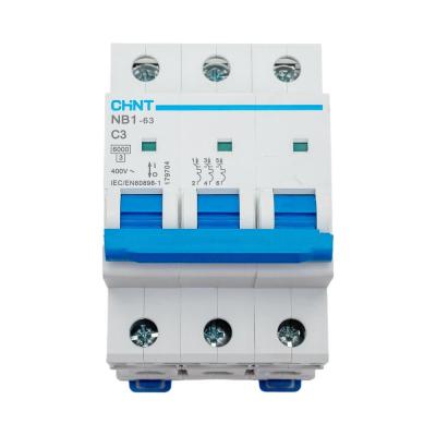 CHINT Авт. выкл. NB1-63 3P 3A 6кА х-ка C 179704