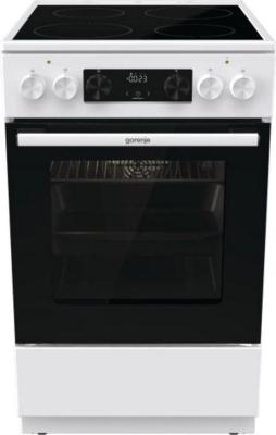 Плита Электрическая Gorenje GEC5C61WG белый стеклокерамика (без крышки)