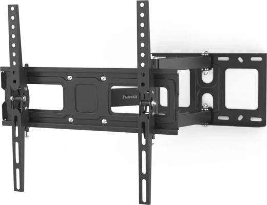 Кронштейн для телевизора Hama 00220829 черный 32"-65" макс.35кг настенный поворотно-выдвижной и наклонный