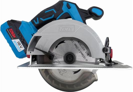 Циркулярная пила TOUA DBLC180-A аккумуляторная 18v (1АКБ+ЗУ),