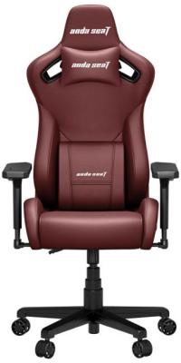 Кресло игровое Anda Seat Kaiser Frontier, цвет бордовый, размер M (90кг), материал ПВХ (модель AD12)