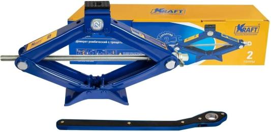 KRAFTДомкрат ромбический с трещоточной рукояткой 2 т. KT 800072