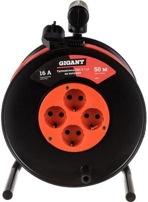 Gigant Удлинитель ПВС 2x1,5 50м на катушке 80071