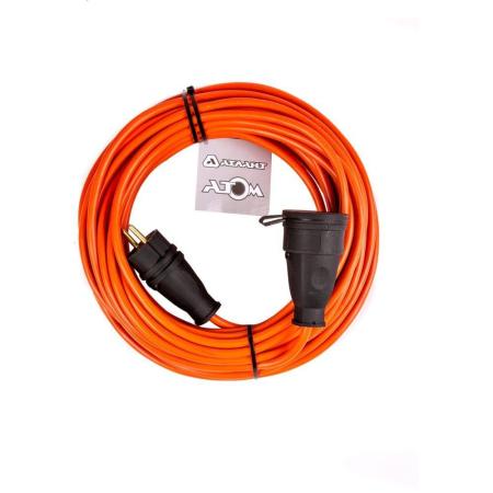 АТЛАНТ Удлинитель силовой ПВС 2х1, 5 20м Атом 40127