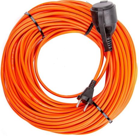 АТЛАНТ Удлинитель силовой ПВС 2х1, 5 50м Атом 40129