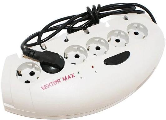 Vektor Сетевой фильтр MAX светло-серый 1.8-2м 7743