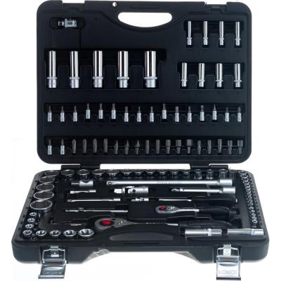 FORCE 41082R-5 1/2 , 1/4Набор головок и приспособлений 108 пр. 6гр.