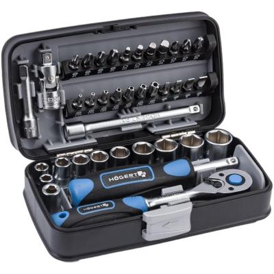 HOEGERT TECHNIK Набор инструментов, 38 шт., 1/4 HT1R462