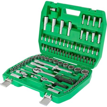 INTERTOOL Набор инструментов 1/2" & 1/4" 94ед, Cr-V ET-6094SP