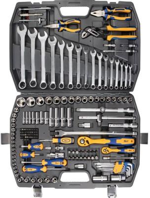 KRAFT Набор инструментов 1/2 Dr и 1/4 Dr 165 предметов KT 703019