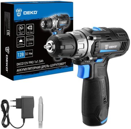 Deko DKCD12V PRO, 12В, 1x1.5Ач 083-1003