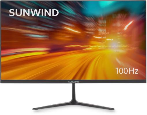 Монитор SunWind SM-22FV222 21.5", черный [sm22vb01]