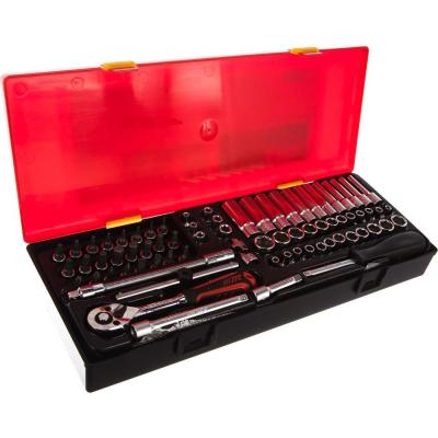 JTC Набор головок торцевых 1/4" 6-ти гранных в кейсе 73 предмета JTC-K2732