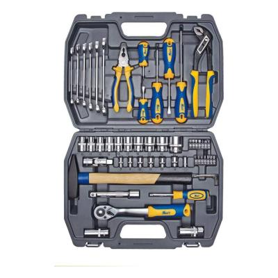 KRAFT Набор инструмента 1/2 Dr и 1/4 Dr 56 предметов KT 700303