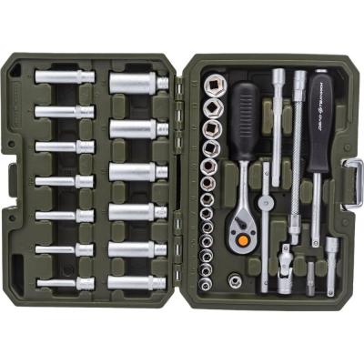 Дело Техники Набор головок и принадлежностей 1 4 , 35 предметов 600735