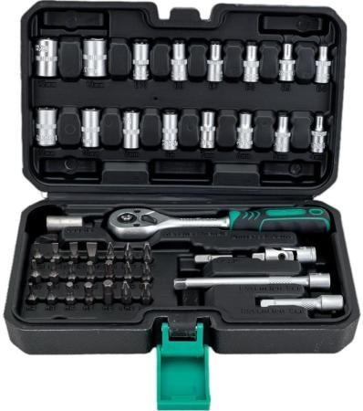 Сервис Ключ АНабор инструмента ЧЕМОДАН ( 44 предмета) 71044