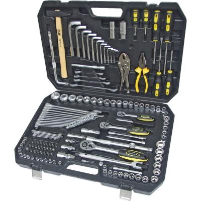 ЭВРИКА Набор инструмента 1/4"&3/8"&1/2"DR 6-гранный 142 предмета  ER-80142