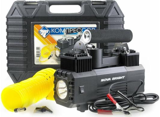 Nova Bright Компрессор АК-65 двухпоршневой, до 65 л/мин.,140 PSI, 12В 47160