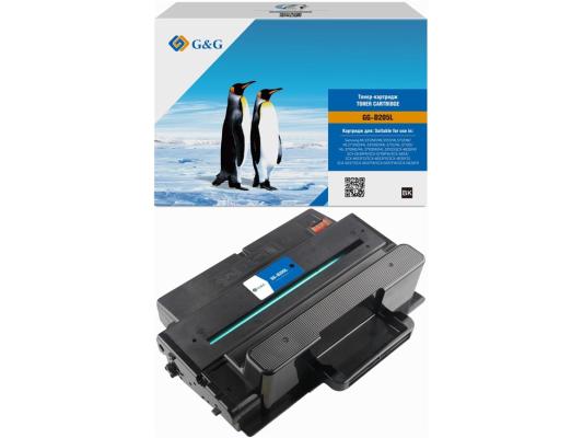 Картридж лазерный G&G GG-D205L черный (5000стр.) для Samsung ML-3710ND/ML-3712DW/SCX-5639FW/SCX-5637FR
